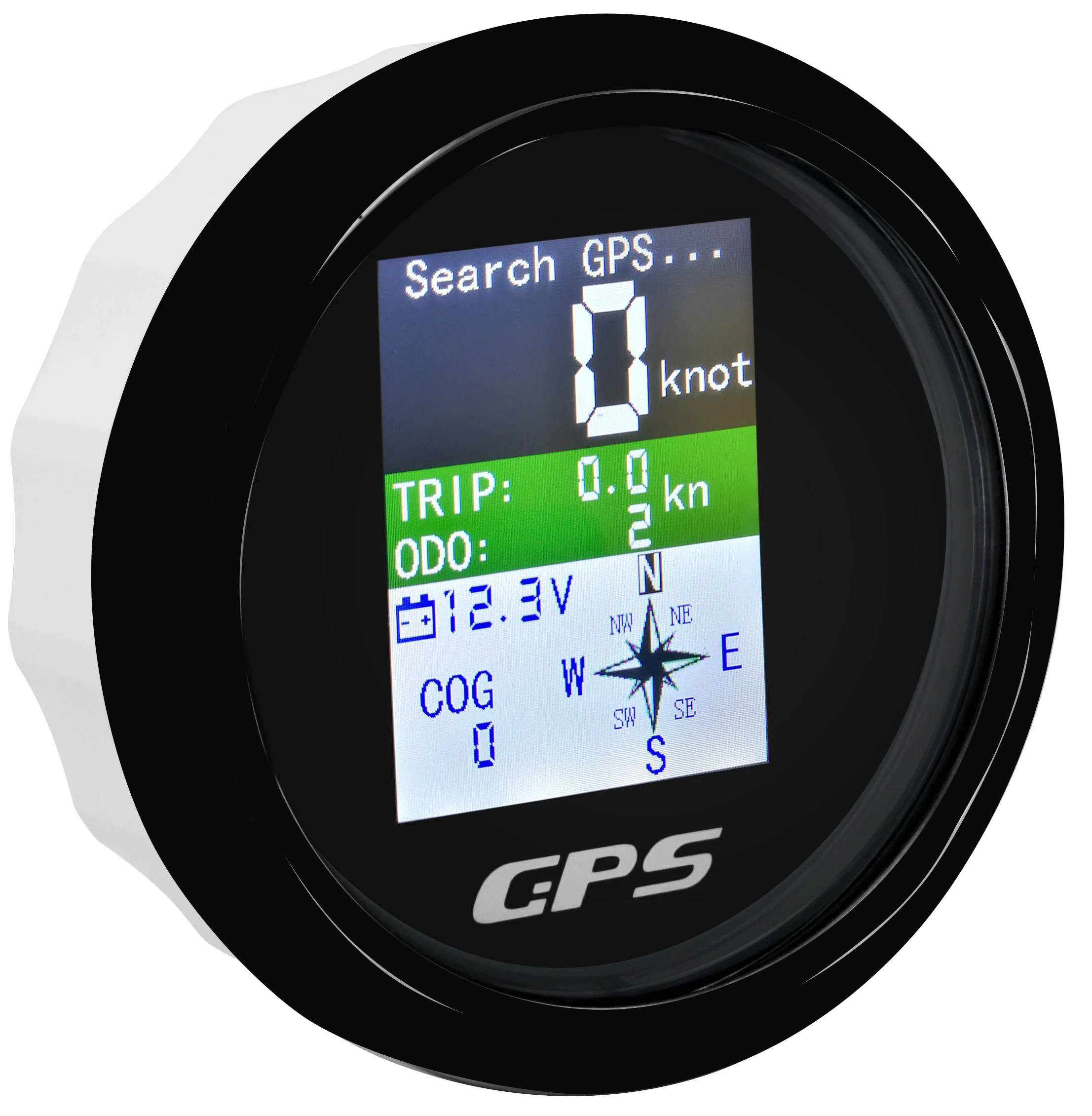 H1ae6d30194c44d7da8775cdeaeda7963Y.webp 3-1/3 85 mm High Quality Black Face Waterproof Digital Six Multi-function Gauge for Marine and Automotive - Image 1