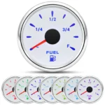 85mm GPS Speedometer 200MPH Tachometer 8000RPM&52MM Fuel/Oil/Temp/Volt Gauge Set - Image 4