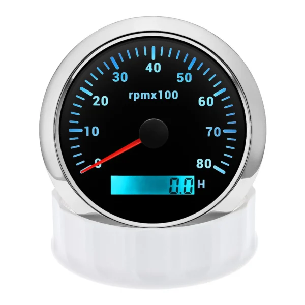 85mm Universal Tachometer 1-8000RPM Bus Truck Tractor