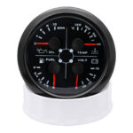 85MM GPS Speedometer Gauge 0-200MPH Tachometer&4 in 1 Gauge for Boat Car Truck - Image 2