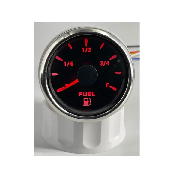 52mm 12/24V 0-190 Ohms 7 Color Fuel Level Gauge Meter for Boat Vehicle Marine Yacht Tank Indicator with Factory Price