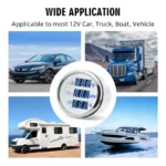 Waterproof 3-in-1 Multi-Functional Water Level Holding Tank Voltmeter 9-32V for Car Motorcycle Tractor Truck - Image 5