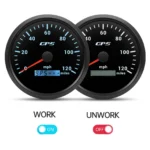 110mm Waterproof GPS Speedometer 120MPH 110mm Tachometer 8000RPM Gauge for Boat - Image 4