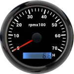Digital Tachometer 85mm GPS Pointer Speed Meter Universal Speedometer Suitable for All Cars - Image 2