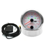 Auto Gauge Kit GPS Speedometer with Tachometer and Fuel Gauge Antenna for Car Boat Marine