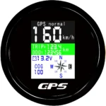 3-1/3 85 mm High Quality Black Face Waterproof Digital Six Multi-function Gauge for Marine and Automotive - Image 2