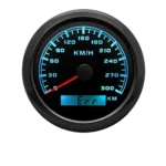 85MM GPS Speedometer 0-300Km/H Odometer Gauge 7 Colors LED for Car Truck Boat - Image 3