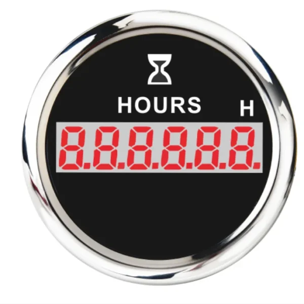 52mm Excavator Car Digital Hour Meter