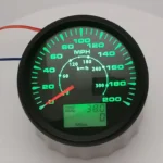 85mm High Quality Universal Car VDO 0~200 Kmh Mph Electric Gps Speedometer with Odometer - Image 4