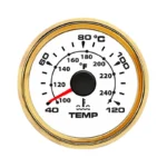 2 1/16 52 mm Durable Back Connection Pointer Marine Dashboard Water Temperature Level Gauge - Image 4