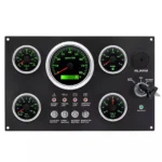 5 Gauge Set with Instrument Panel Tachometer 0-8000RPM for Marine Boat Yacht 12V - Image 6