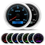 85mm 120KMH 200KM/H Odometer with Trip Course Over Ground 8 Colors Backlight GPS Speedometer - Image 4