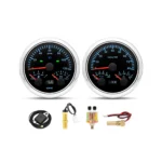 GPS Speedometer Fuel Gauge Voltmeter Tachometer Oil Pressure Gauge  Water Temperature 85mm Boat Gauge Set for Marine Car Auto