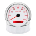 4000RPM Motorcycle LCD 7 Colors Backlight Motorcycle Meter Gauge Tachometer - Image 6