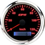 Car Motorcycle 85mm 120km/h Total Mileage Adjustable GPS Speedometer - Image 3