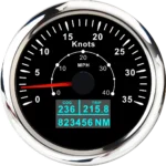 Knots Mph Gps Speedometer with Odometer Cog Trip