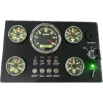 Generator Boat Engine Gauges Instruments Panels Control Box Dashboard 300*190mm With Cover Box - Image 4