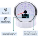 85MM GPS Speedometer 0-80MPH&120km/h Gauge for Boat Car Truck Waterproof - Image 6