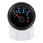 52mm Marine Boat Auto Black Water Temperature Gauge - Image 2