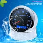 High Quality Auto Parts Diesel Tachometer 85mm Analog 4000 RPM Marine Tachometer Gauge - Image 4