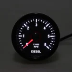 52mm Universal Waterproof Diesel Gasoline Engine Tachometer 6000RPM With Hourmeter REV Counter - Image 6