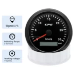 85mm Car Truck Motorcycle ATV UTV GPS Speedometer Gauge Odometer Velometer 120km/h Speed 9-32V With Backlight - Image 4