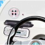 3 Gauge Set 85mm GPS Speedometer 80 MPH Tachometer Fuel/Pressure/Water Temp/Volt - Image 6