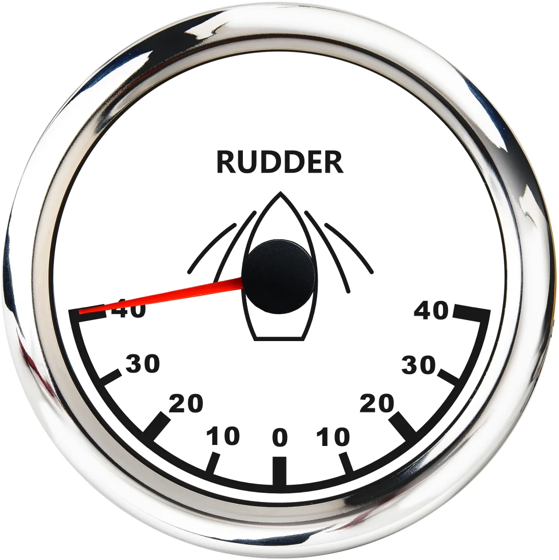 H2d6ce102237b4a21b417506d1dad9098c.webp Boat Gauges Outboard Meter Marine Rudder Angle Indicator - Image 1