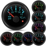 252mm Fuel Level Oil Pressure Water Temp Voltmeter Gauge for Boat Car Truck ATV - Image 3