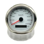 85mm Car Digital Pointer Red LED GPS Speedometer 0-200km/h Speed Gauge Meter for 12V/24V Car Truck Boat Motor - Image 2