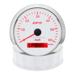 Customized for car and yacht 85mm 0-120MPH GPS speedometer - Image 4