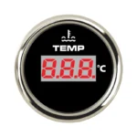 52mm Universal Led Car Digital Water Temp Car Temperature Gauge Meter