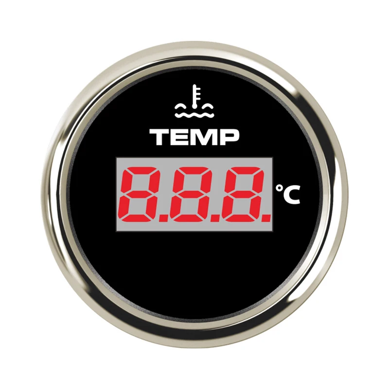 H2e66303d4ff14b39afef36c0744b0c84G.webp 52mm Universal Led Car Digital Water Temp Car Temperature Gauge Meter - Image 1