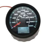 Car VDO 0-120 Kmh 0-80 Mph Electric Gps Speedometer with Odometer
