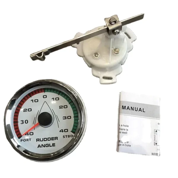 0-190ohm Marine Boat Rudder Angle Indicator