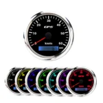 Analog Pulse 85mm Universal Motorcycle Gps Speedometer with Digital Odometer - Image 3