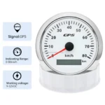 Factory 85mm Universal Digital Sensor GPS Speedometer MPH KMH Odometer - Image 3