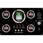 300*190 mm 8-16V 0-5Bar With Sensor Marine Boat Gauge Panel Boat Instrument Panel - Image 2