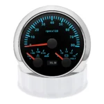 85mm 3In 1 Multifunction Boat Tachometer 0-8000RPM Water Temp Gauge F Voltage - Image 2