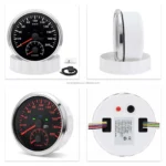 GPS Speedometer 200km/h for Car Motorcycle ATV UTV Total Mileage Adjustable 85mm 12V 24V - Image 3