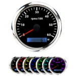 Motorcycle Instrument Panel Tachometer Gauges Rev Counters Tachs Speed Ratio for Honda Suzuki - Image 2