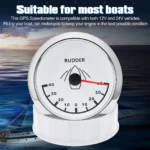 85mm Roerstand Meter Rudder Angle Meter Boat Gauge Marine Rudder Angle Indicator - Image 5