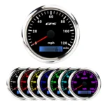 Analog Pulse 85mm Universal Motorcycle Gps Speedometer with Digital Odometer