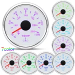 85mm 6 Gauge Set GPS Speedometer 0-60MPH Tachometer Waterproof Fuel  Level Water Temp Volt Meter Oil Pressure with Sender Sensor - Image 3