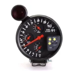 52 mm Black Face Red LED Digital Tachometer