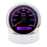 85mm Car Tachometer RPM Gauge 0-8000RPM With 7Colors Car Truck Motorcycle ATV UTV Marine Boat Yacht - Image 6
