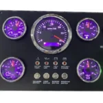 7 Backlight Boat Multi-function Gauge With LCD Screen Gauge Panel Gauge 5 in 1