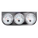 Hot Sale Car Modification 52mm Water Temp Gauge + Voltmeter + Oil Pressure Gauge Three-in-one Combination Meter 2 Inc