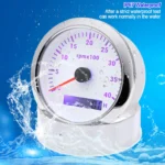 4000RPM Motorcycle LCD 7 Colors Backlight Motorcycle Meter Gauge Tachometer - Image 2