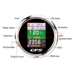 2024 Customized 85mm Digital 5 in 1  0-60MPH NMEA2000 signal Speedometer - Image 2